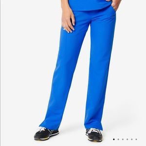 Figs Kade Cargo Scrub Pants Royal Blue